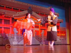 японские танцы, окинава